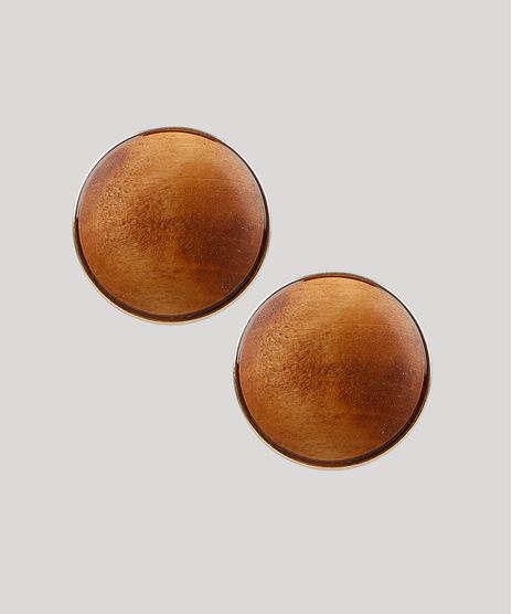 Brinco-Feminino-Redondo-em-Madeira-Dourado-9428276-Dourado_1