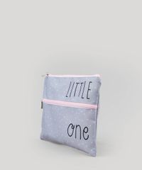 Necessaire-Feminina-Dumbo-Estampada-com-Divisoria-Cinza-9518459-Cinza_3