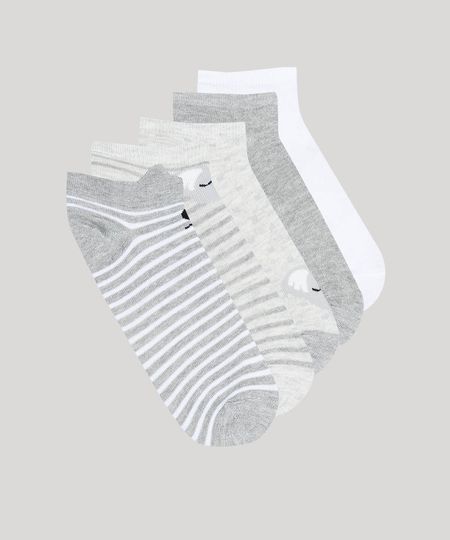 Kit-de-5-Meias-Femininas-Cano-Baixo-Coala-Multicor-9503658-Multicor_1 Kit-de-5-Meias-Femininas-Cano-Baixo-Coala-Multicor-9503658-Multicor_1