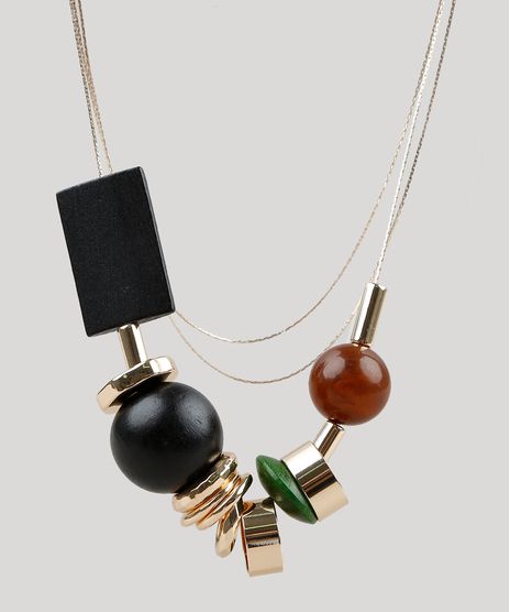 Colar-Feminino-Longo-com-Pingentes-Geometricos-Dourado-9427648-Dourado_1
