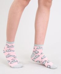 Kit-de-5-Meias-Femininas-Cano-Medio-Coala-Multicor-9503659-Multicor_2