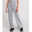 Calca-Feminina-Pantalona-Estampada-Xadrez-com-Argola-Cinza-Mescla-9520908-Cinza_Mescla_1