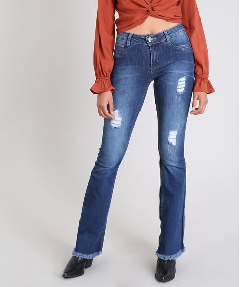 calça sawary feminina c&a