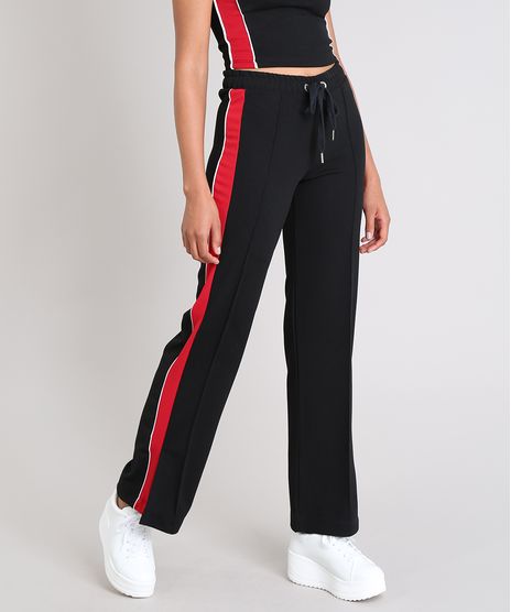 Calca-Feminina-Pantalona-com-Vinco-e-Faixa-Lateral-Preta-9520909-Preto_1