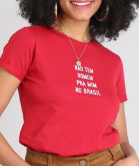 Blusa-Feminina--Nao-tem-Homem-pra-Mim-no-Brasil--Manga-Curta-Decote-Redondo-Vermelha-9519135-Vermelho_4