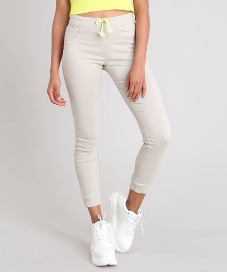 Calca-Feminina-Sawary-Jogger-Kaki-9543116-Kaki_1 Calca-Feminina-Sawary-Jogger-Kaki-9543116-Kaki_1