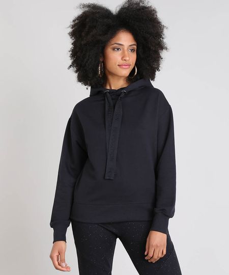 Blusao-Feminino-com-Capuz-e-Cadarco-em-Moletom-Preto-9524452-Preto_1