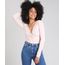 Body-Feminino-com-No-Manga-Longa-Decote-V-Protecao-UV50--Rose-9516712-Rose_1