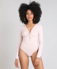 Body-Feminino-com-No-Manga-Longa-Decote-V-Protecao-UV50--Rose-9516712-Rose_4