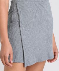Macaquinho-Short-Saia-Feminino-Canelado-Manga-Curta--Cinza-Mescla-9502910-Cinza_Mescla_4