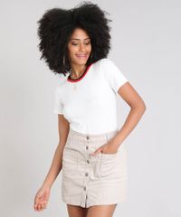 Blusa-Feminina-Manga-Curta-Decote-Redondo-Colorido-Off-White-9506870-Off_White_1 Blusa-Feminina-Manga-Curta-Decote-Redondo-Colorido-Off-White-9506870-Off_White_1