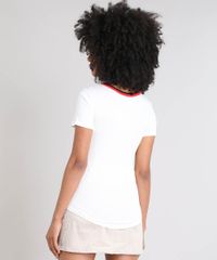 Blusa-Feminina-Manga-Curta-Decote-Redondo-Colorido-Off-White-9506870-Off_White_2 Blusa-Feminina-Manga-Curta-Decote-Redondo-Colorido-Off-White-9506870-Off_White_2