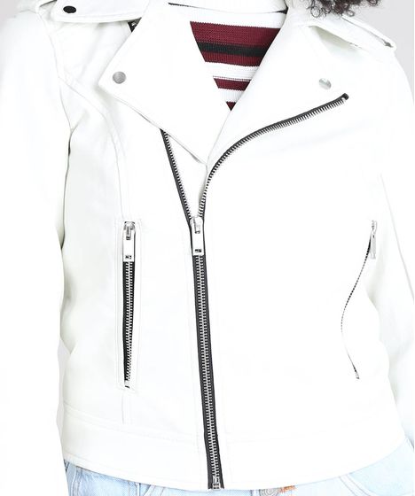jaqueta off white feminina