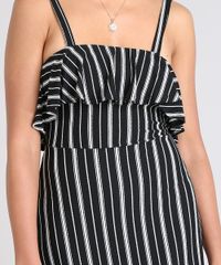 Vestido-Feminino-Curto-Listrado-com-Babado-Alca-Media-Preto-9482576-Preto_4