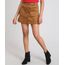 Saia-Feminina-Curta-em-Veludo-Cotele-com-Bolsos-Caramelo-9371777-Caramelo_1
