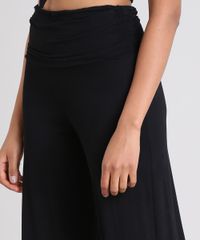 Calca-Feminina-Pantalona-Cos-Largo--Preta-9503269-Preto_4