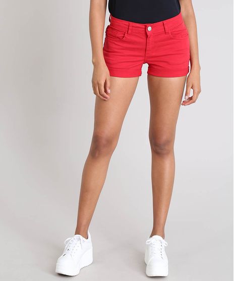 Short-de-Sarja-Feminino-Reto-com-Barra-Dobrada-Vermelho-9559292-Vermelho_1