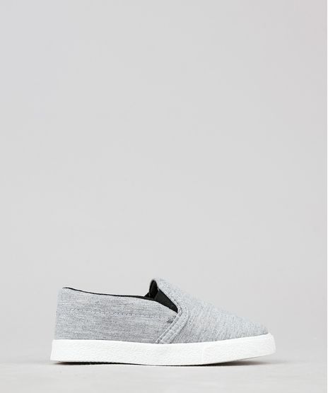 Tenis-Infantil-Slip-On-Cinza-Mescla-9235188-Cinza_Mescla_1