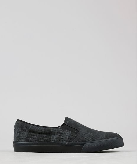 Tenis-Slip-On-Masculino-Estampado-Camuflado-Chumbo-9530555-Chumbo_1