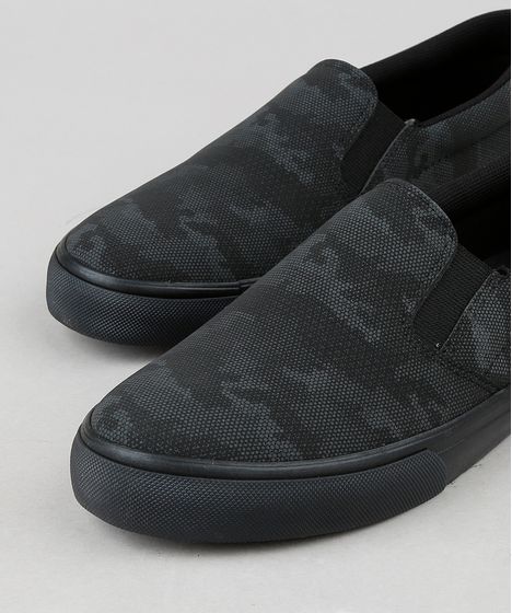 slip on masculino estampado