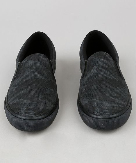 slip on masculino estampado