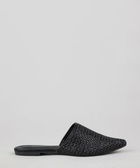 Mule-Feminino-Via-Uno-Bico-Fino-Texturizado-Preto-9535268-Preto_1