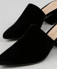 Mule-Feminino-Via-Uno-Bico-Fino-em-Veludo-Preto-9522586-Preto_2