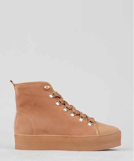 Tenis-Feminino-Moleca-Cano-Alto-Flatform-Escalada-Caramelo-9528673-Caramelo_1