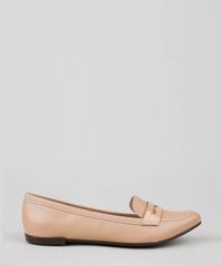 Mocassim-Feminino-Bico-Fino-Moleca-Texturizado-Bege-9558279-Bege_1