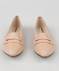 Mocassim-Feminino-Bico-Fino-Moleca-Texturizado-Bege-9558279-Bege_4