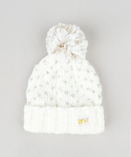 Gorro-Infantil-Estampado-em-Trico-com-Pompom-Off-White-9360512-Off_White_1