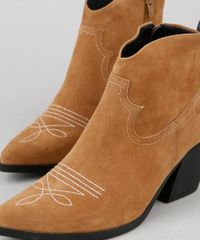 Bota-Feminina-Country-com-Pespontos-e-Recorte-Caramelo-9526825-Caramelo_2