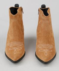 Bota-Feminina-Country-com-Pespontos-e-Recorte-Caramelo-9526825-Caramelo_4