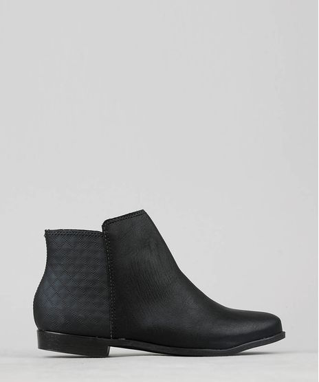 Bota-Feminina-Moleca-Bico-Redondo-com-Recorte-Texturizado-Preta-9517427-Preto_1