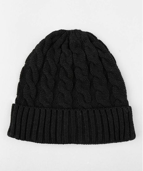 Gorro-Masculino-em-Trico-Preto-9380668-Preto_1