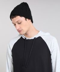 Gorro-Masculino-em-Trico-Preto-9380668-Preto_2