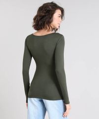 Blusa-Feminina-Basica-Manga-Longa-Decote-Redondo-Verde-Militar-8578638-Verde_Militar_2