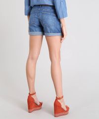 Short-Jeans-Feminino-Midi-com-Cinto-Trancado-Azul-Escuro-9140638-Azul_Escuro_2