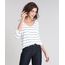 Blusa-Feminina-Listrada-Manga-3-4-com-Barra-Dobrada-Off-White-9170899-Off_White_1