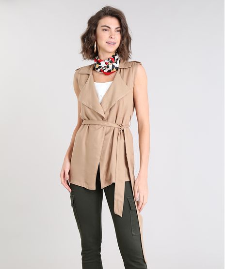 Colete-Feminino-com-Martingale-Kaki-9518575-Kaki_1