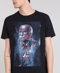 Camiseta-Masculina-Capitao-America-Manga-Curta-Decote-Redondo-Preta-9559925-Preto_4