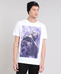 Camiseta-Masculina-Os-Vingadores-Thanos-Manga-Curta-Decote-Redondo-Branca-9485443-Branco_1