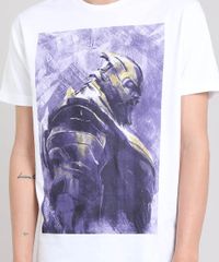 Camiseta-Masculina-Os-Vingadores-Thanos-Manga-Curta-Decote-Redondo-Branca-9485443-Branco_4