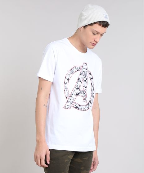 Camiseta-Masculina-Os-Vingadores-Manga-Curta-Gola-Careca-Branca-9559921-Branco_1