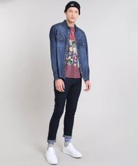 Camiseta-Masculina-Os-Vingadores-Manga-Curta-Gola-Careca-Vinho-9559918-Vinho_3
