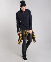 Blusao-Masculino-Basico-em-Fleece-com-Ziper-Preto-9335089-Preto_3