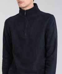 Blusao-Masculino-Basico-em-Fleece-com-Ziper-Preto-9335089-Preto_4