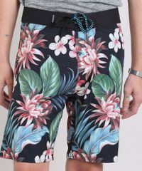 Bermuda-Surf-Masculina-Estampada-Tropical-Preta-9524947-Preto_2