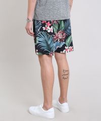 Bermuda-Surf-Masculina-Estampada-Tropical-Preta-9524947-Preto_4