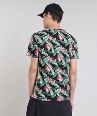 Camiseta-Masculina-Estampada-Tropical-Manga-Curta-Gola-Careca-Preta-9472822-Preto_2